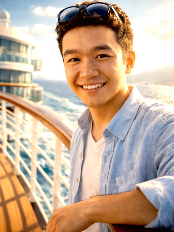 Alex’a bio photo for Pouquette’s collections